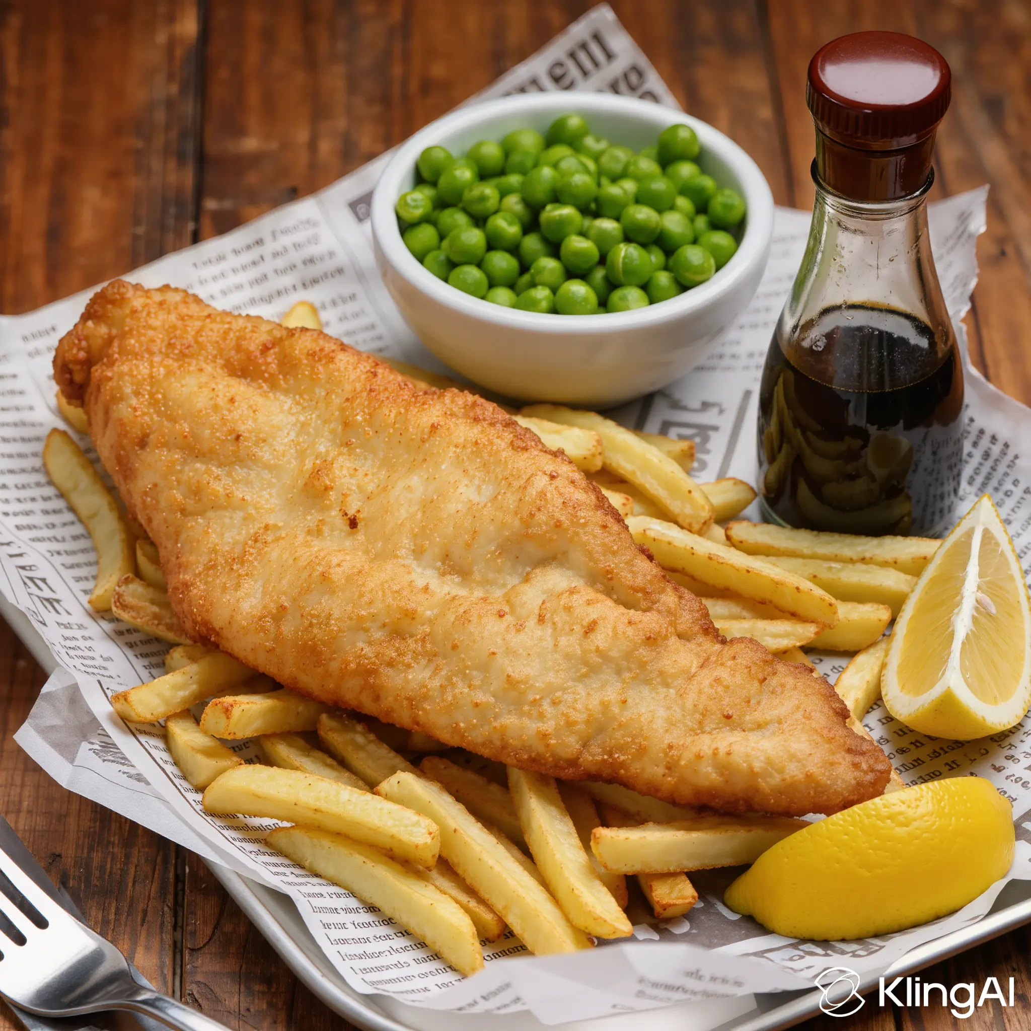 Classic Fish and Chips (Crispy British Style)