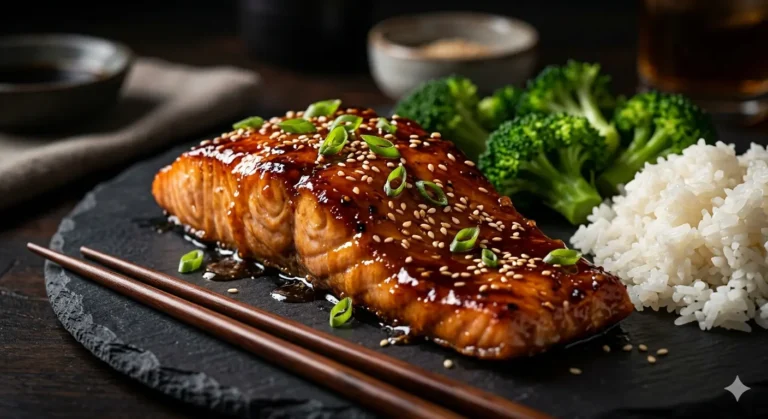 Easy Honey Garlic Glazed Salmon (Sweet & Savory Perfection)