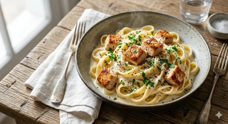 Delicious Creamy Chicken Pasta Recipe in 20 Minutes