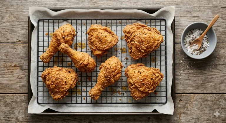 Extra Crispy Fried Chicken Like KFC (Secret Method)